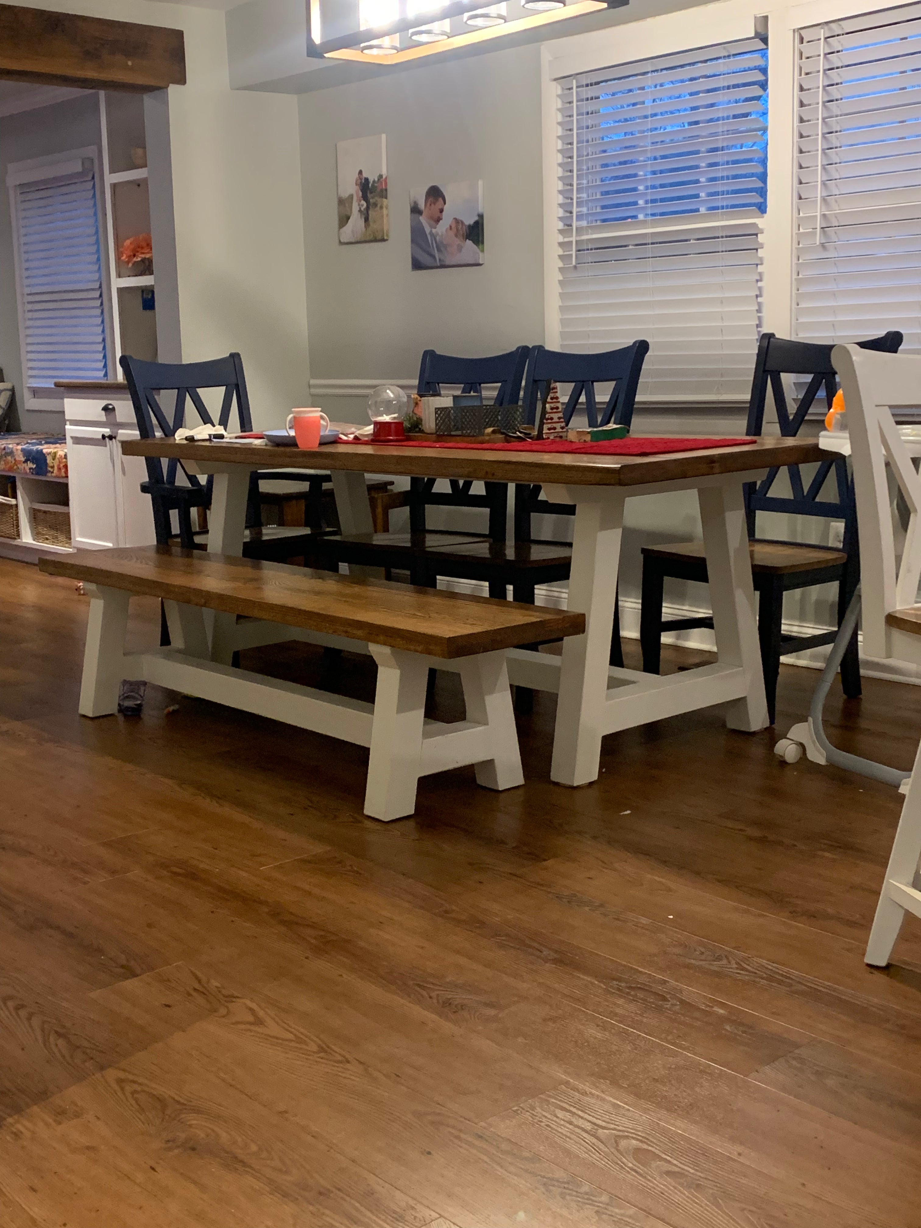 The Caden Trestle Farm Table