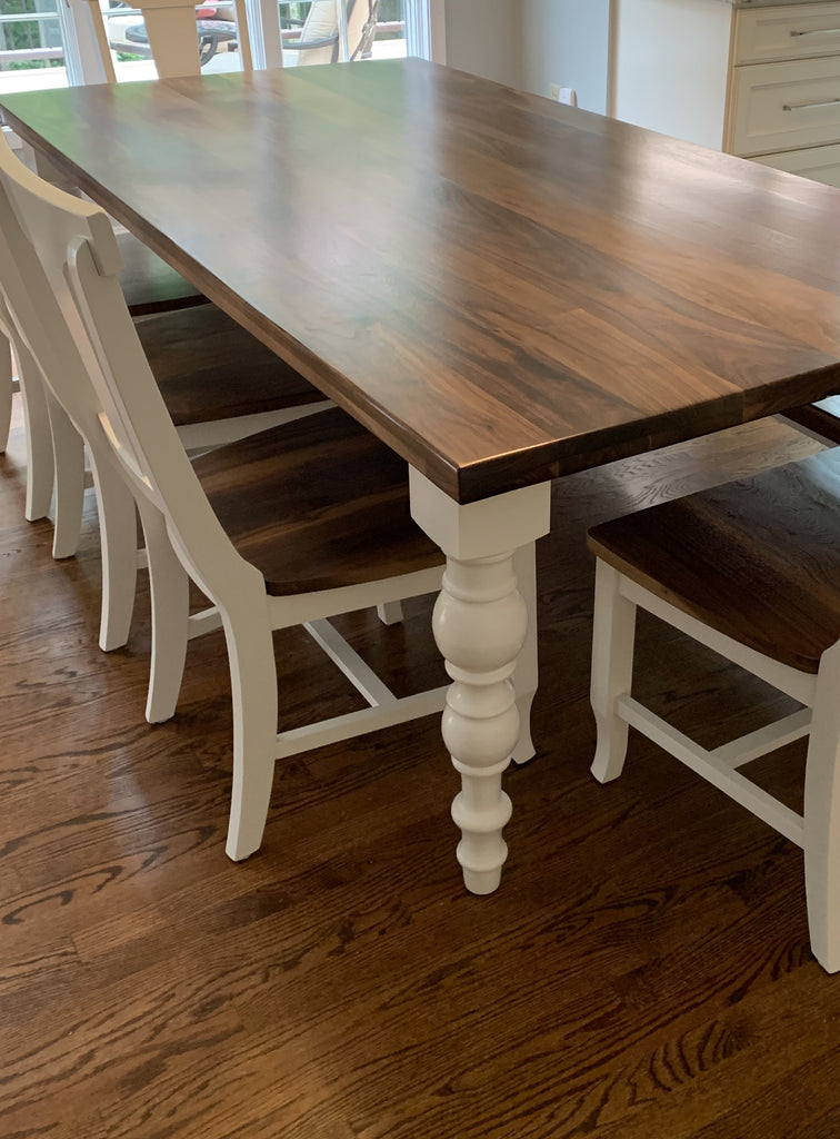 The Virginian Farm Table – legacyhardwoodco